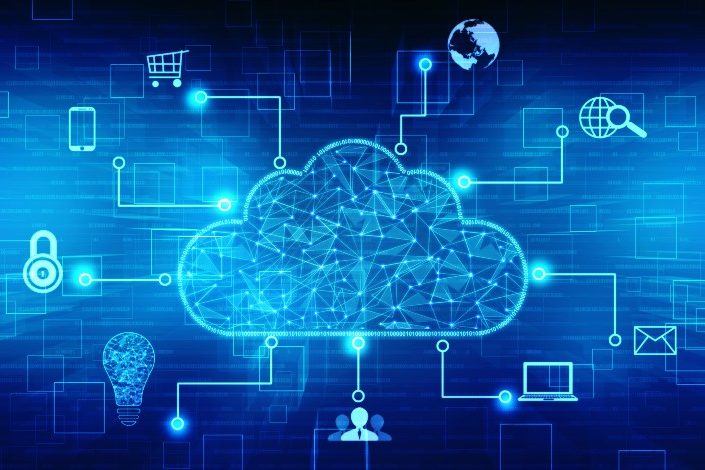 Digital Cloud Graphic